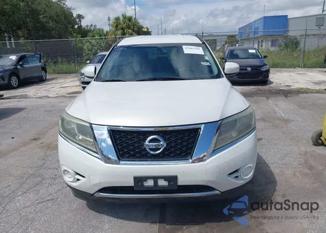 2014 Nissan Pathfinder S from USA, damaged, VIN 5N1AR2MN5EC679857